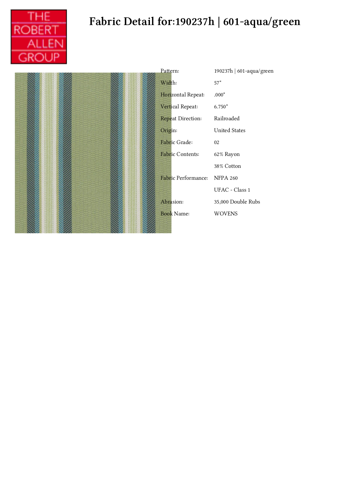 Duralee CRAL6742 Specifications - ManualMachine.com