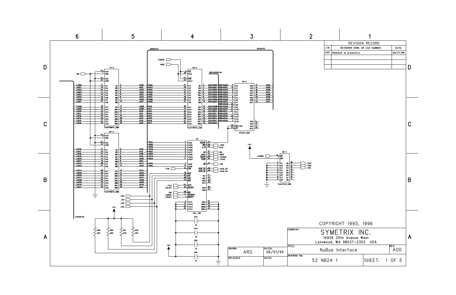 Symetrix NB24 Schematic