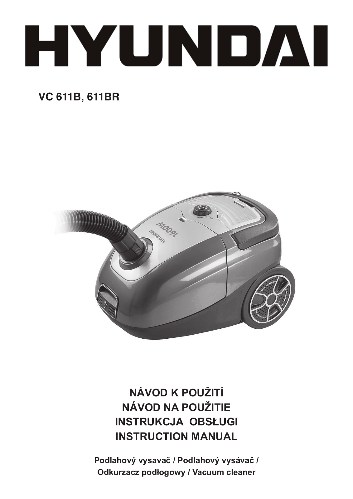 Hyundai VC611 User Manual