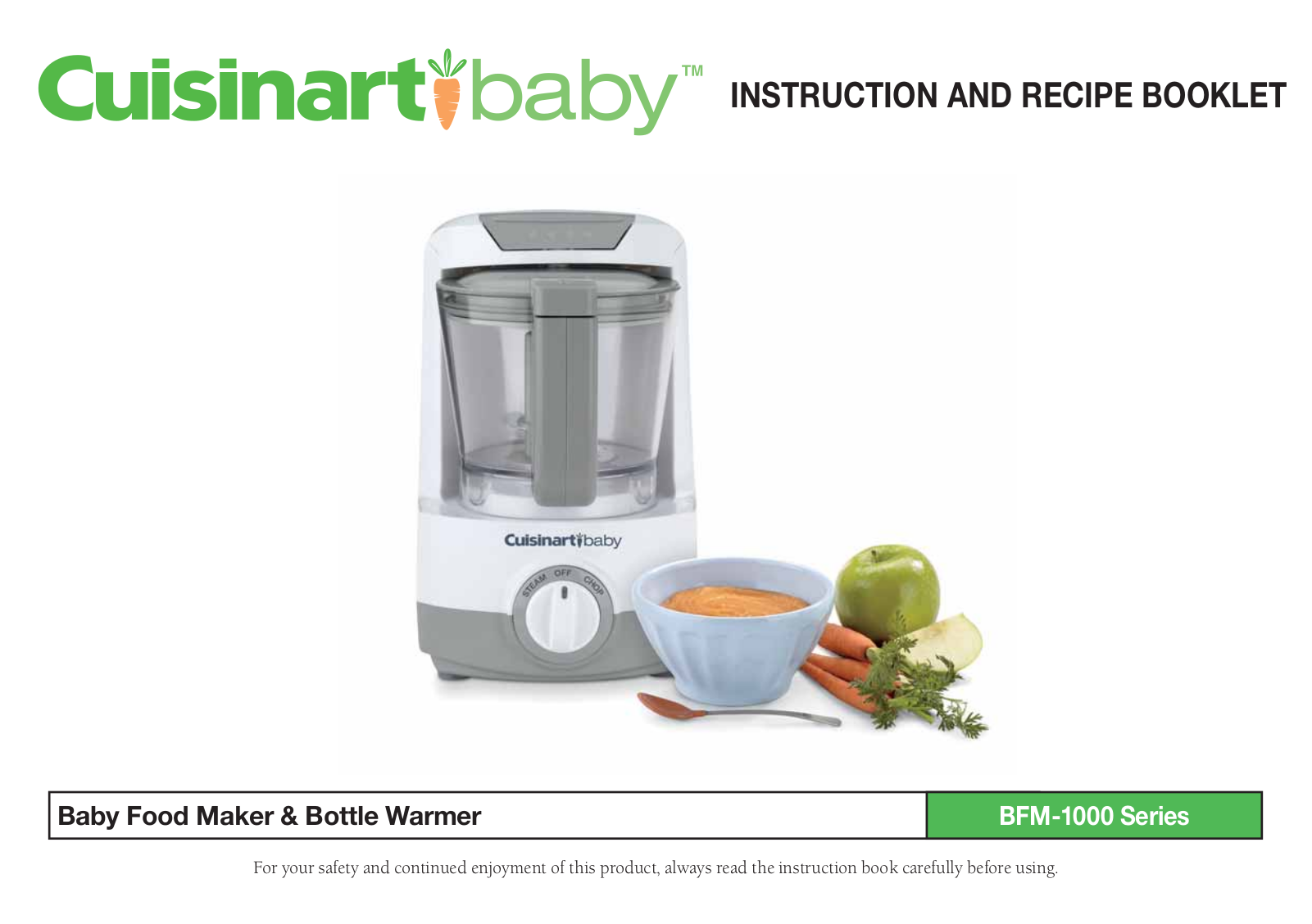 Cuisinart BFM-1000 User Manual