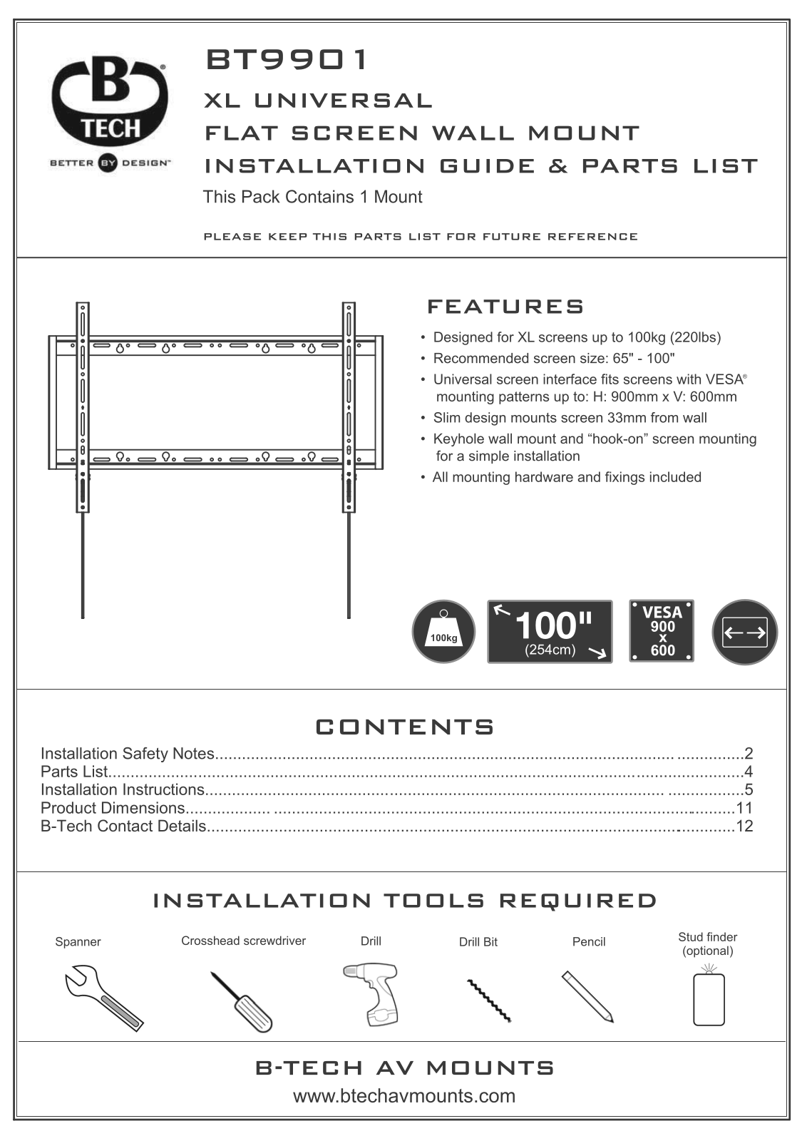 B-Tech BT9901 User guide - ManualMachine.com