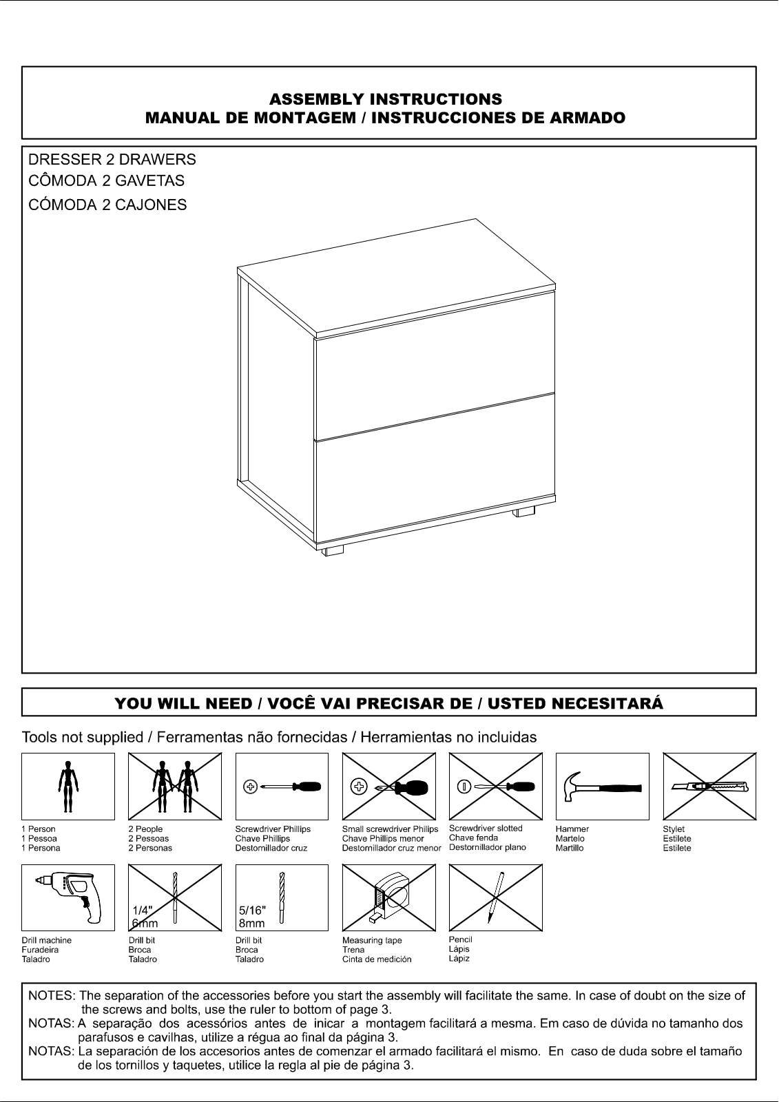 Zipcode Design W004799917 Installation & Assembly