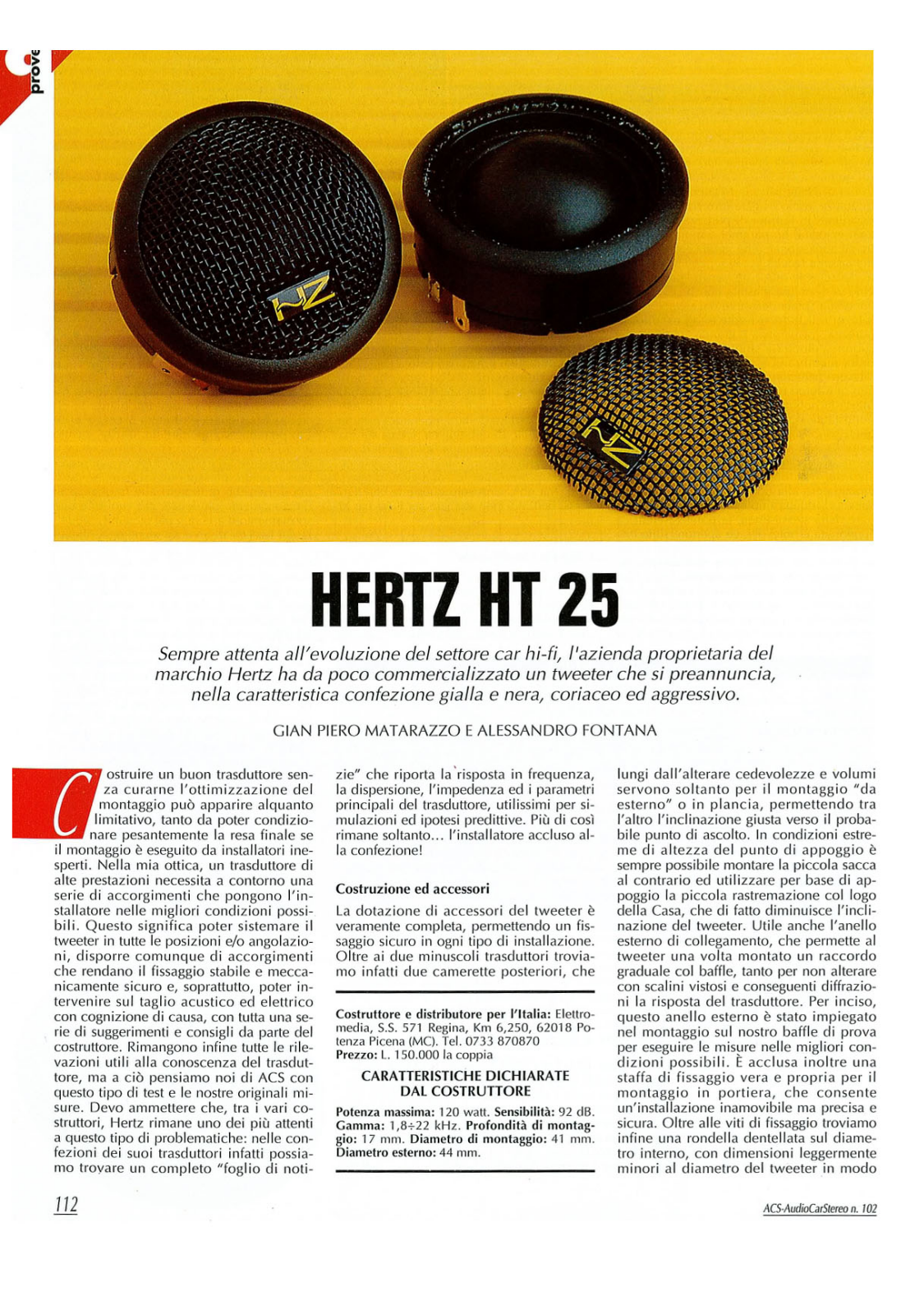 Hertz HT25 User Manual