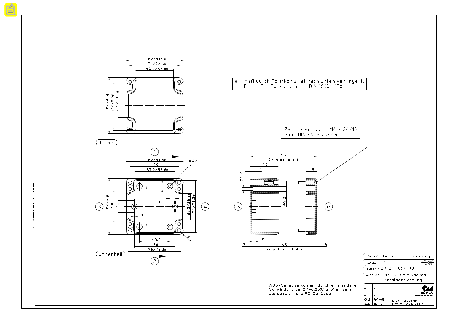BOPLA BOPLA M 210 G Datasheet - ManualMachine.com