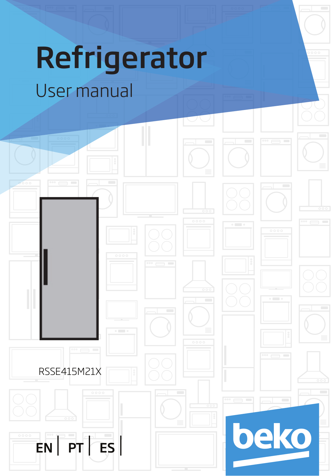 Beko RSSE415M21X User manual