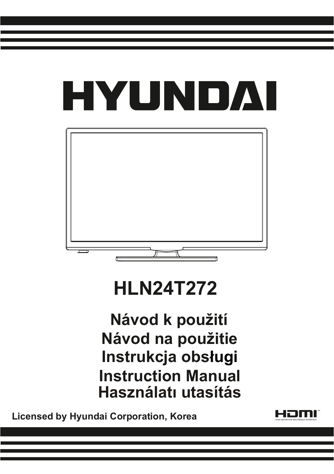 Hyundai HLN 24T272 User Manual