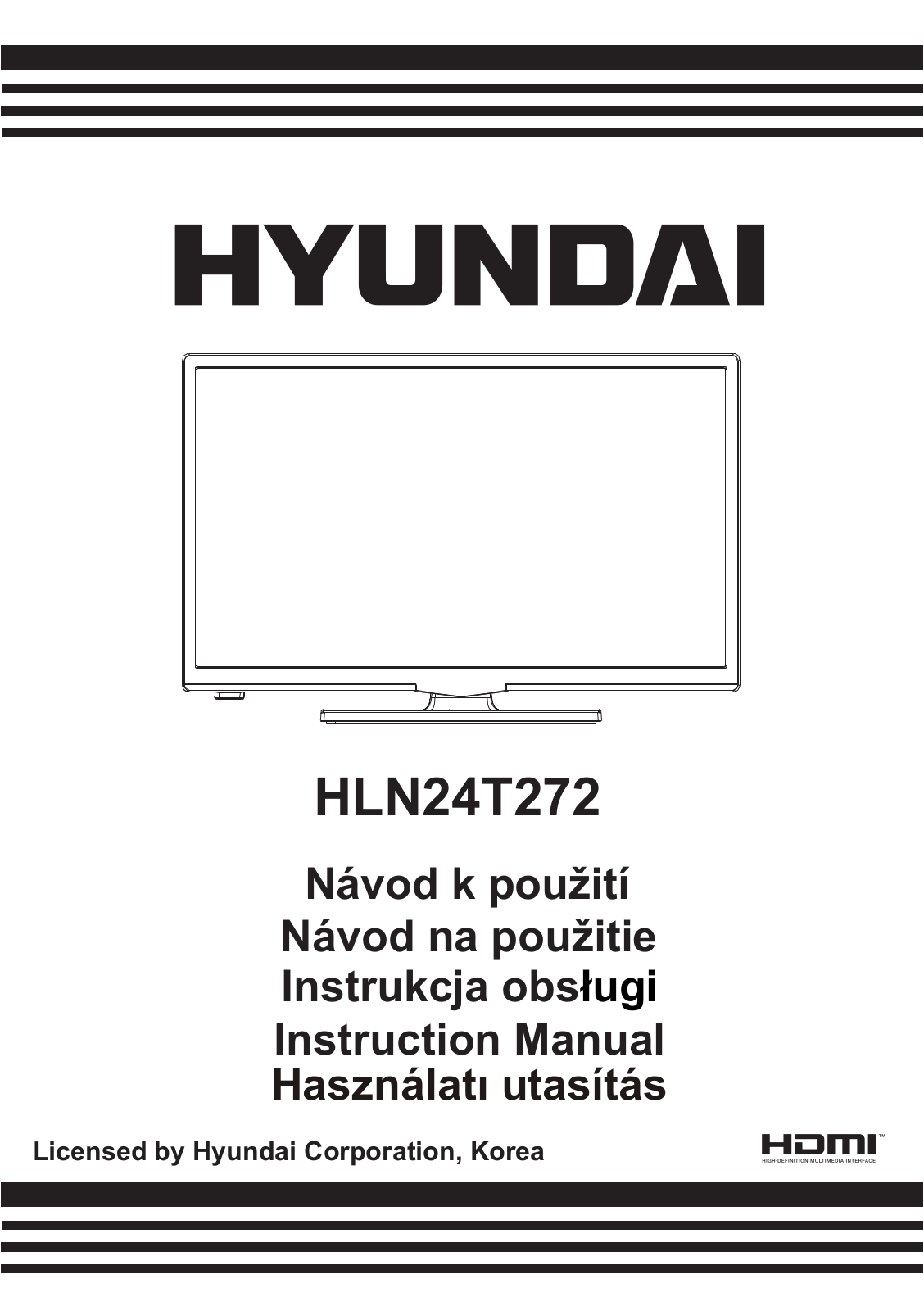 Hyundai HLN 24T272 User Manual