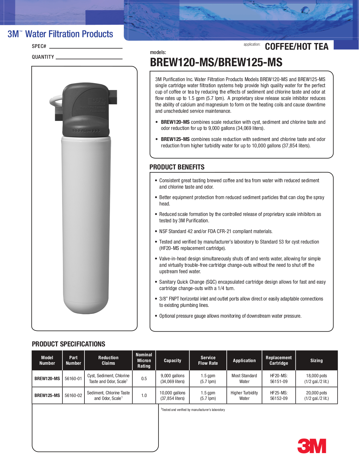 3M BREW120-MS User Manual