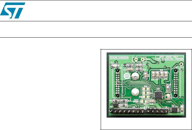 ST IFR002V1 User Manual