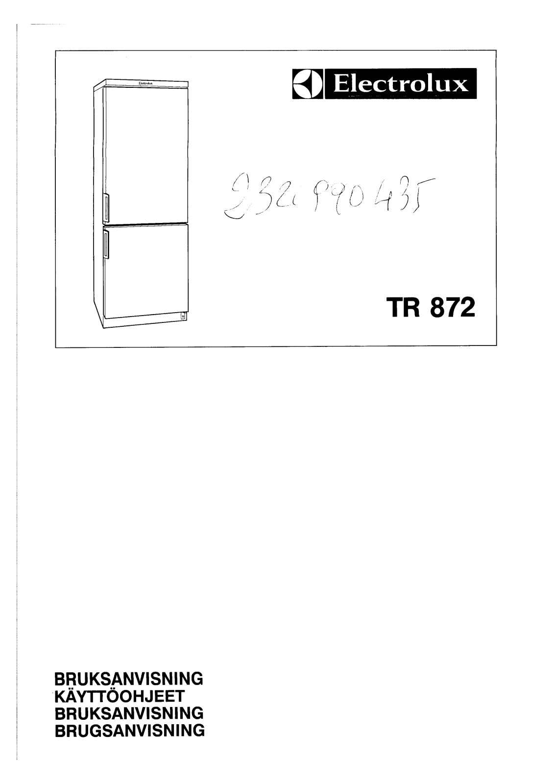 AEG TR871, TR872 User Manual