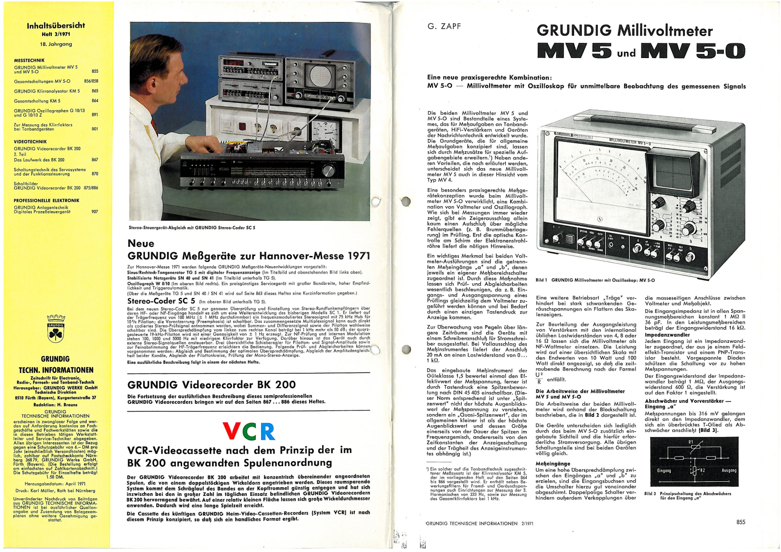 Grundig MV5-0, MV5 Datasheet - ManualMachine.com