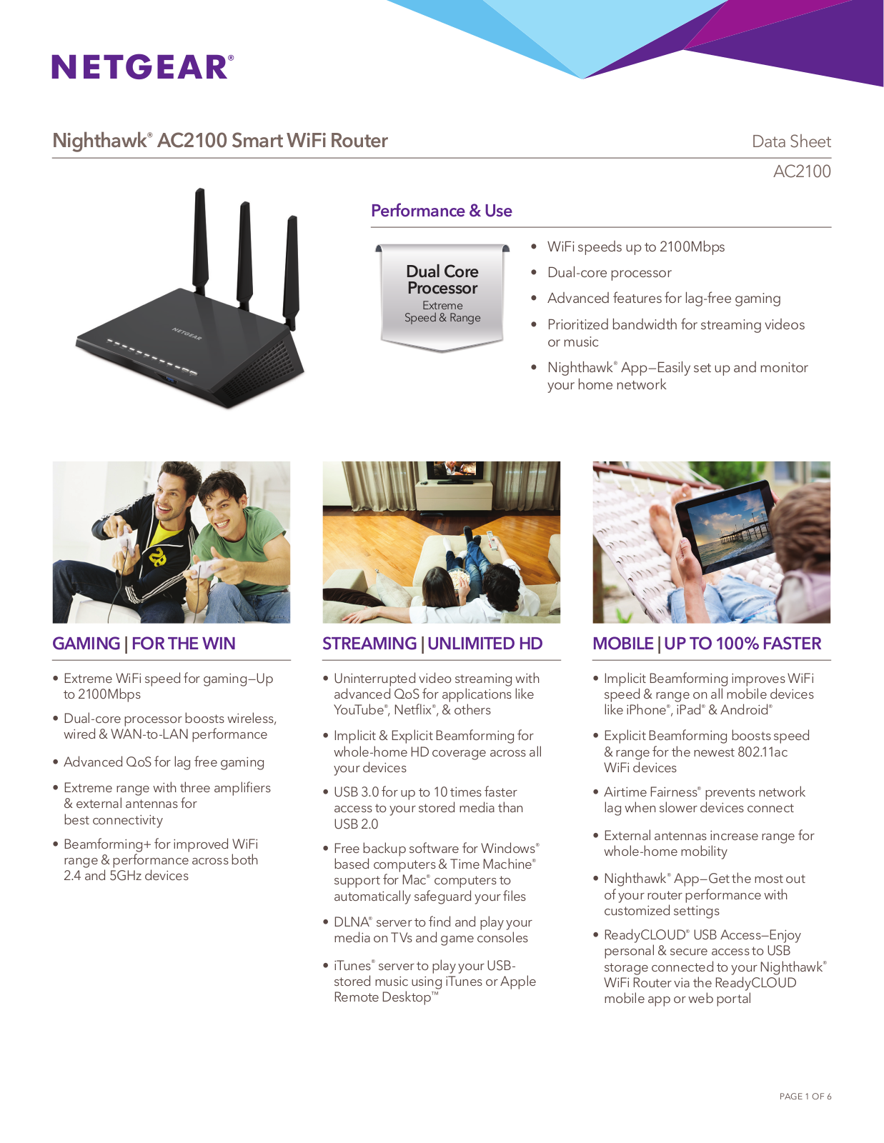 Netgear AC2100 User Manual