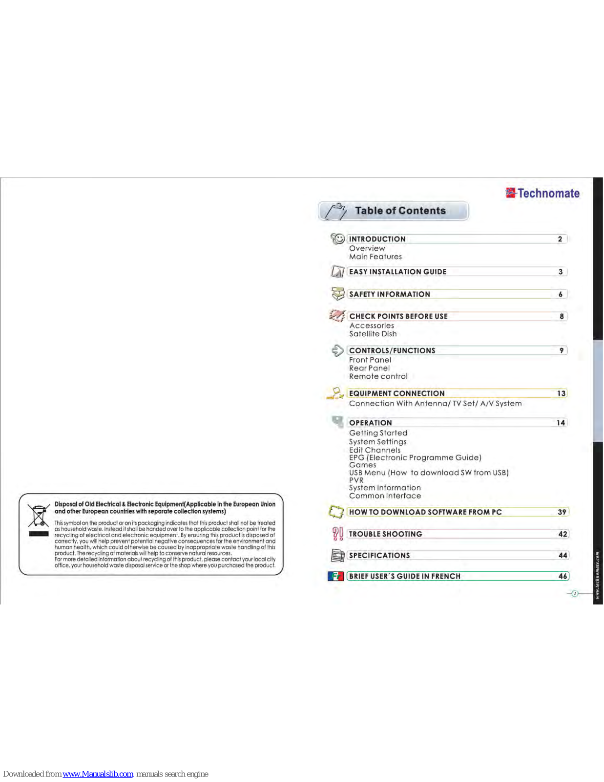 Technomate TM-5402 HD User Manual