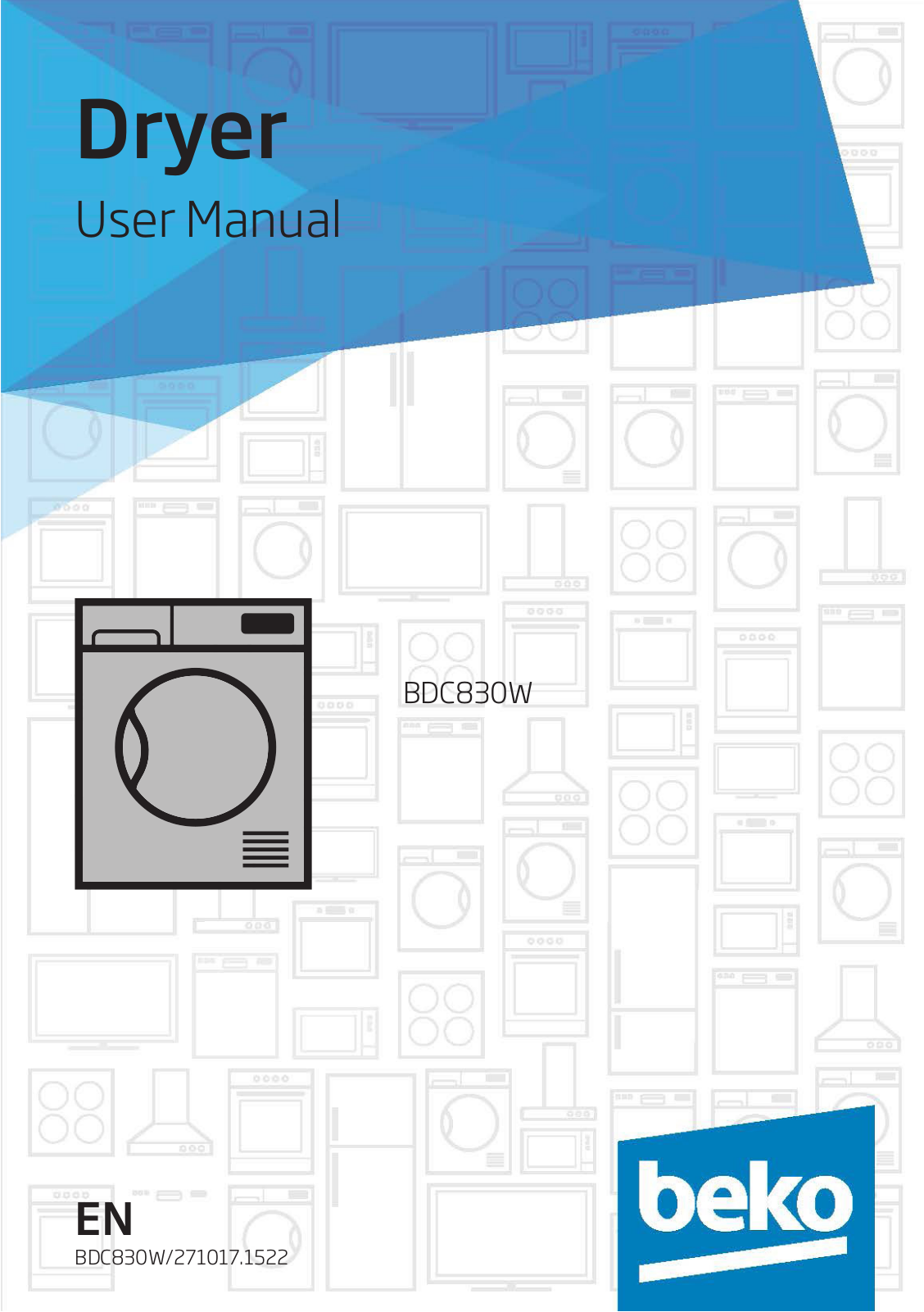 Beko BDC830W User Manual