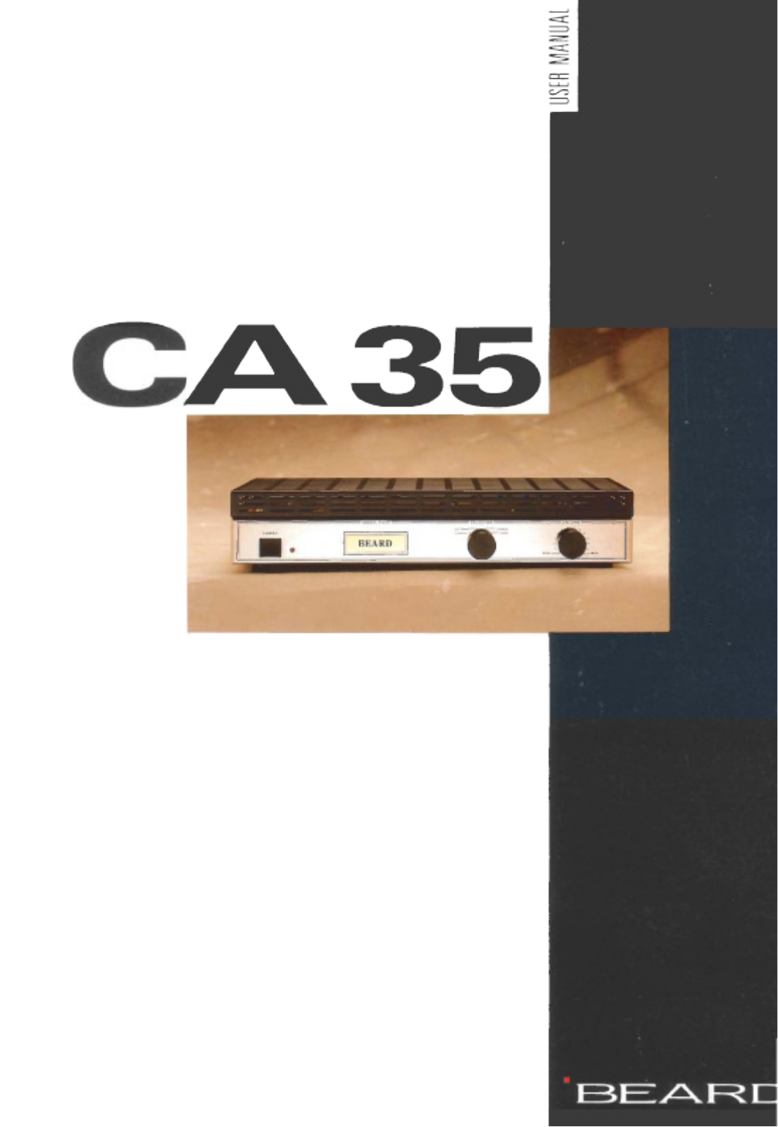 Beard CA-35 Owners manual - ManualMachine.com
