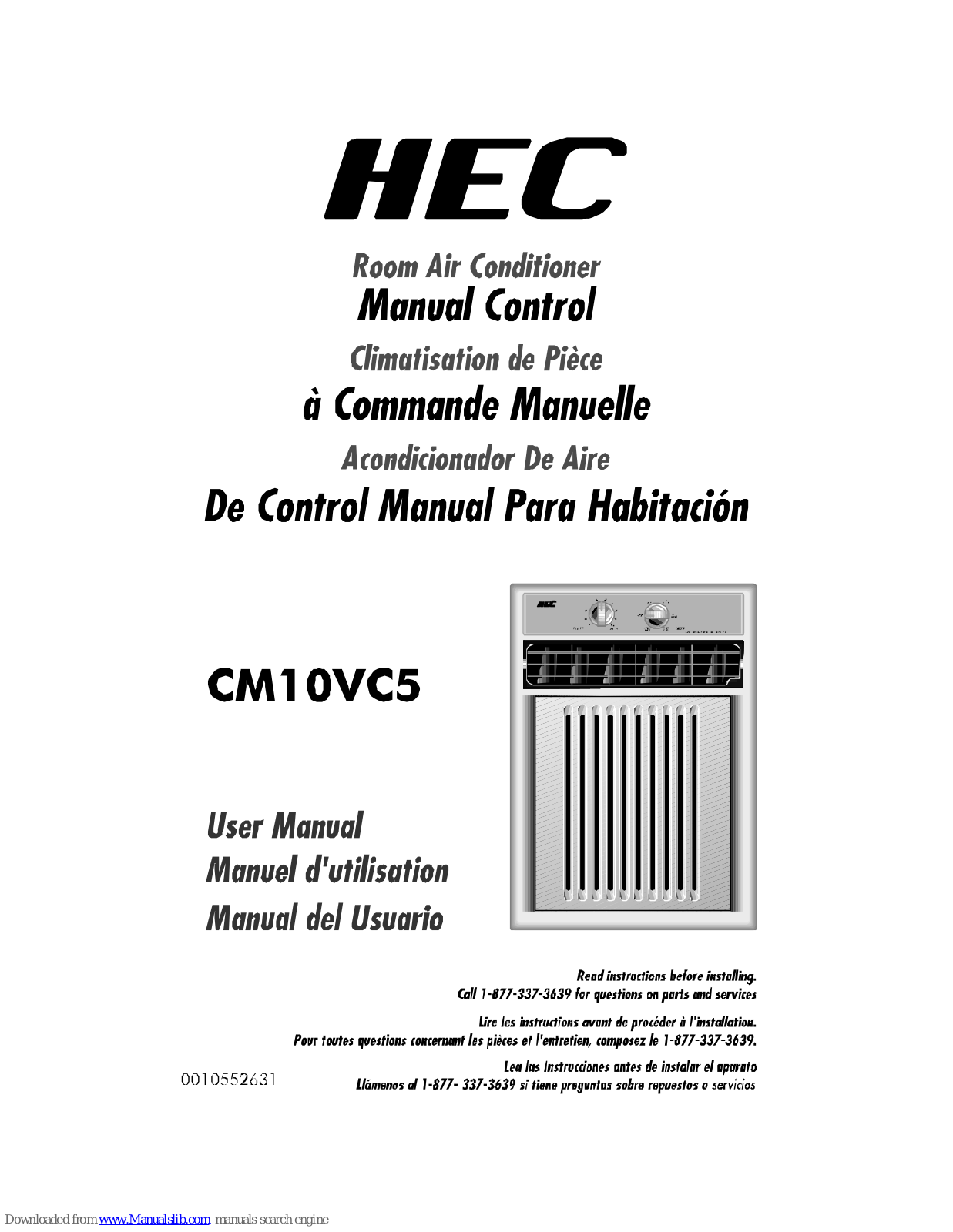 HEC CM10VC5 User Manual