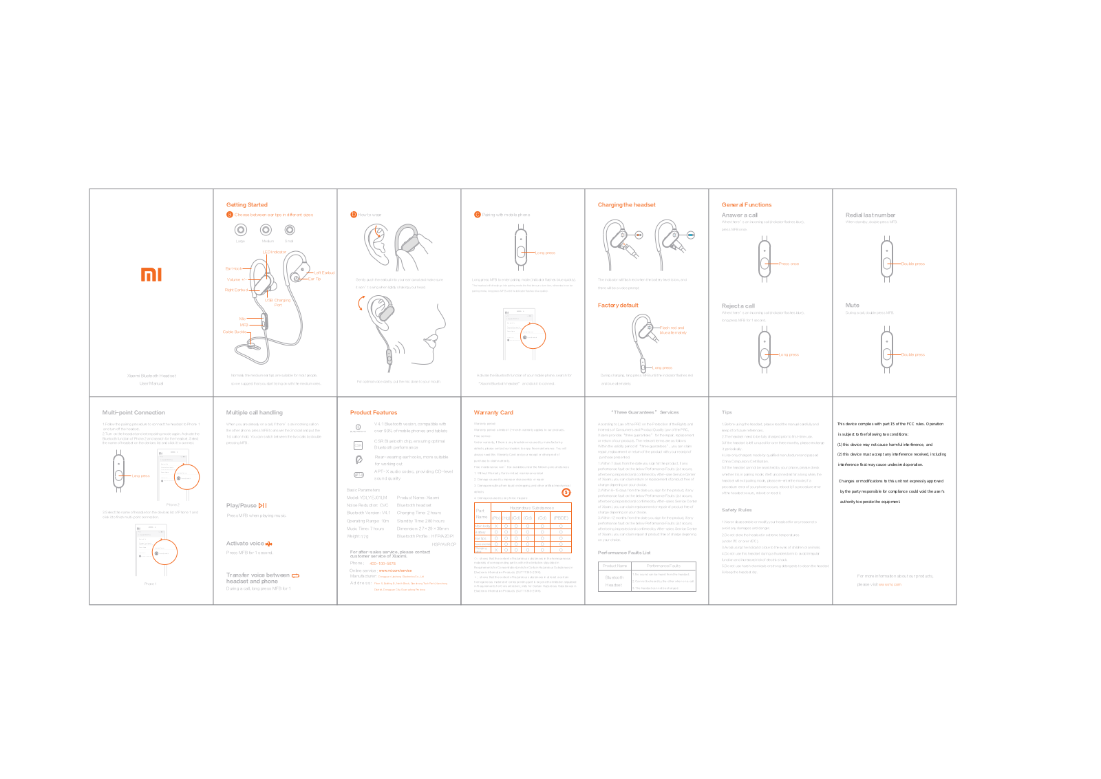 Xiaomi YDLYEJ01LM User Manual