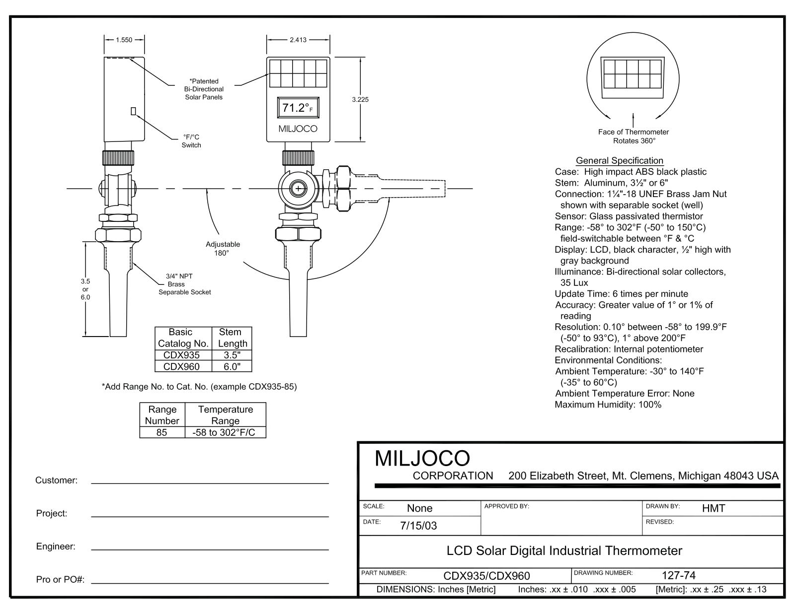 Miljoco CDX935 User Manual - ManualMachine.com