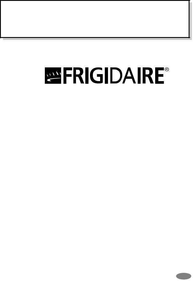 Frigidaire FC100 Manual