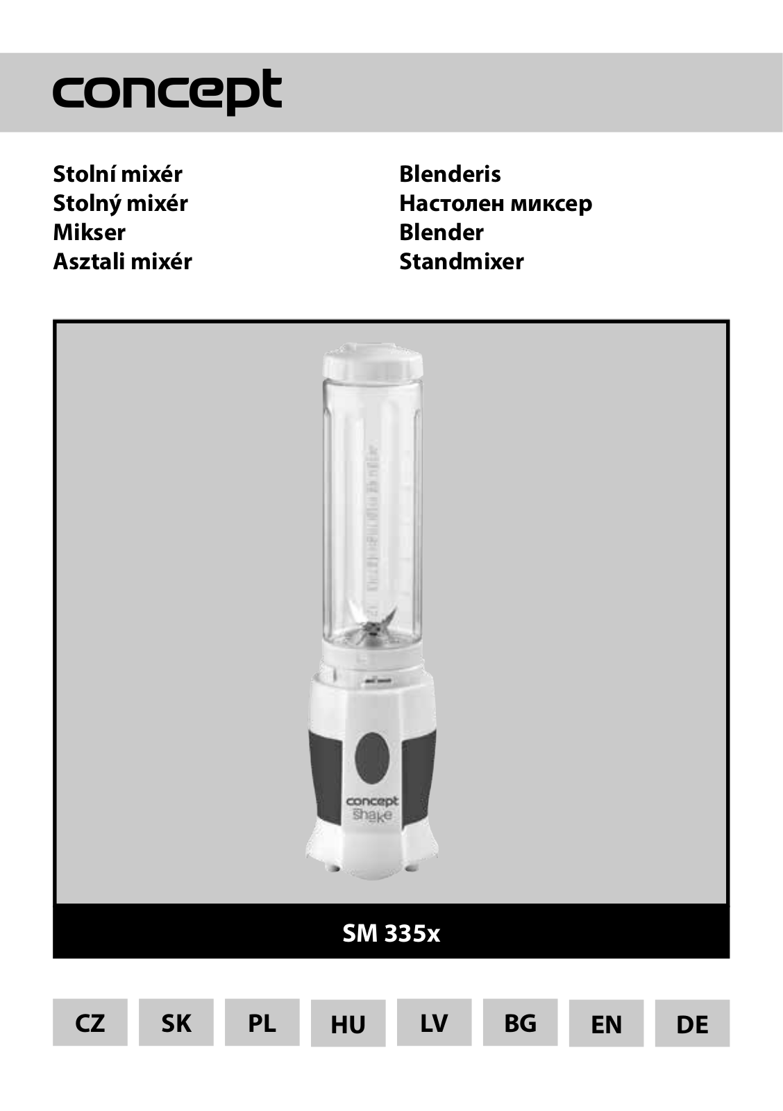 Concept SM3354 User Manual