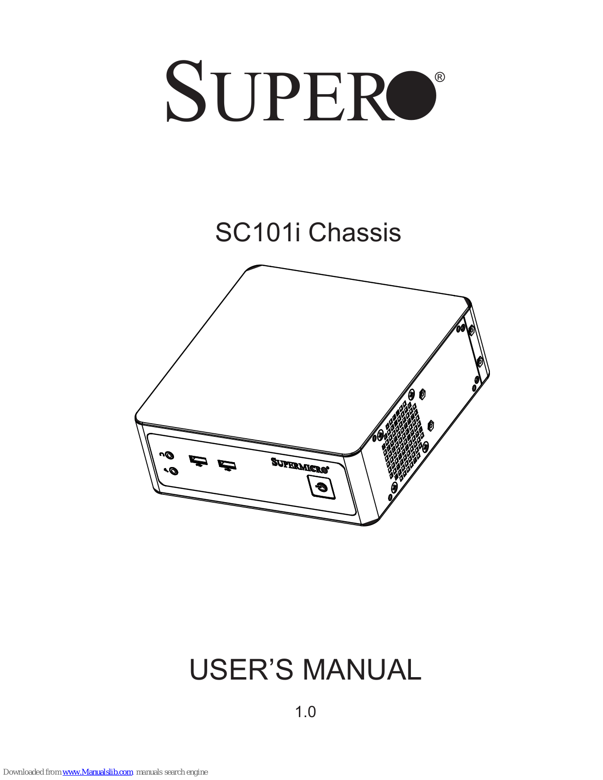 Supero SC101i User Manual