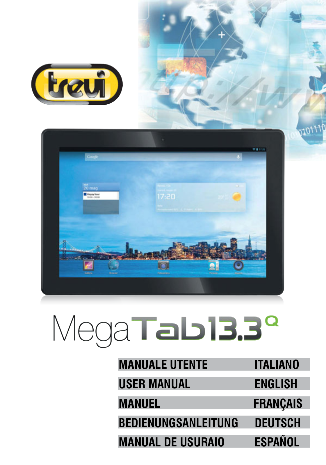 Trevi Mega Tab 13.3 User Manual