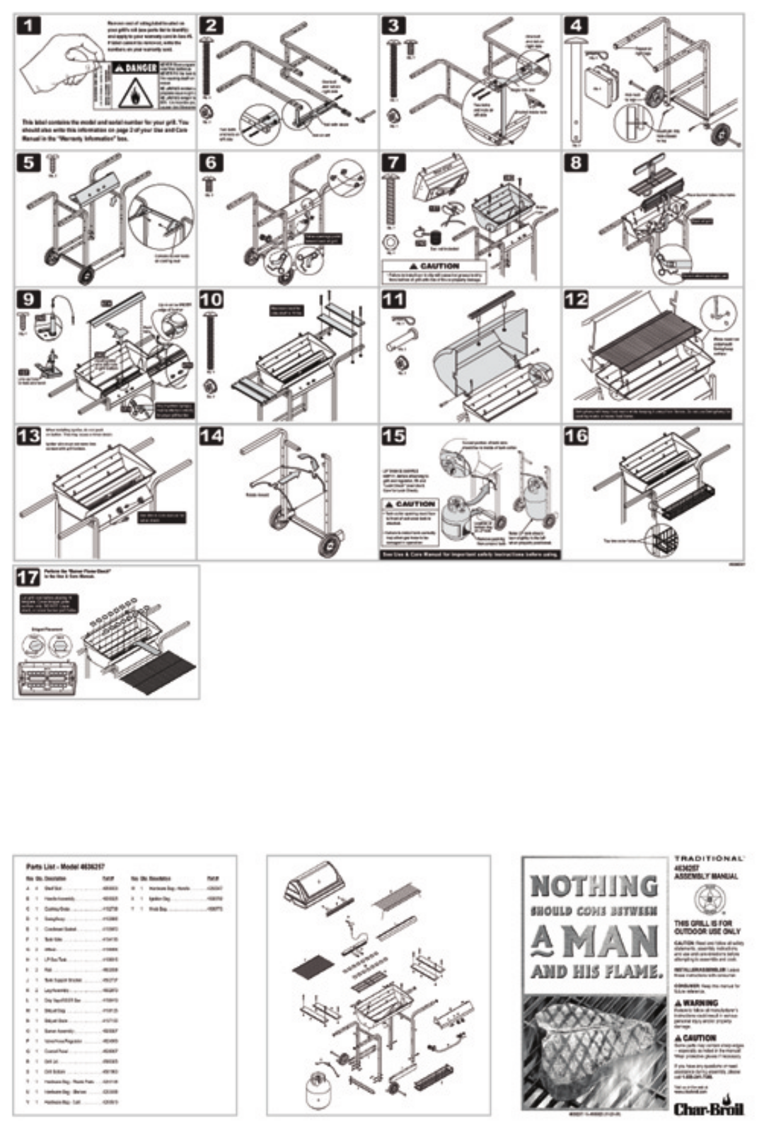 Charbroil 4636257 Owner's Manual