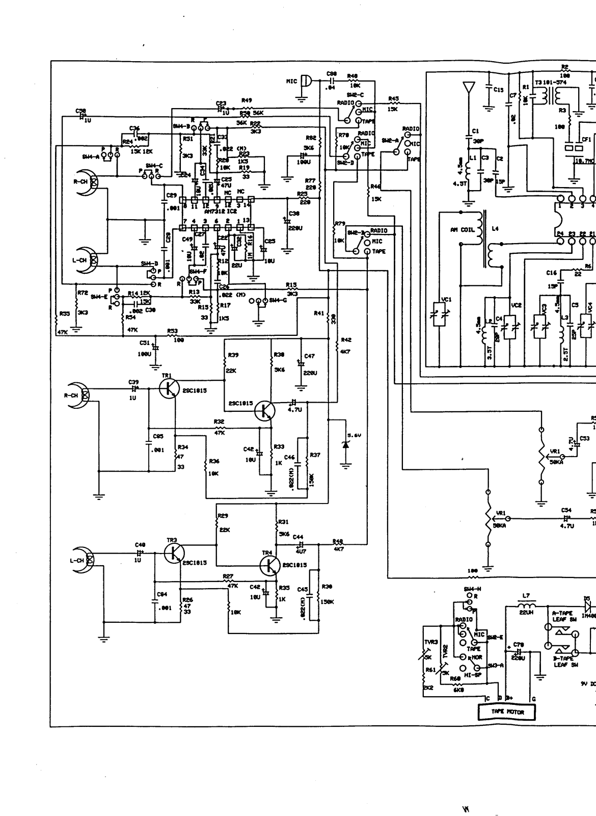 Clatronic MT1221 Schematic