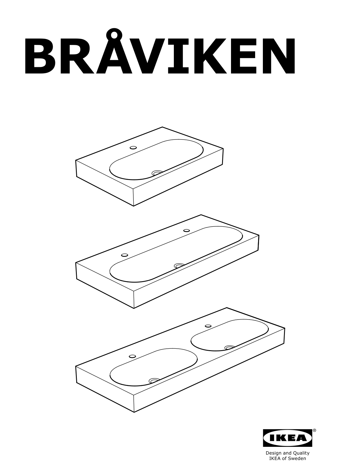 Ikea S39903244, S49023439, S89005419, S99903528, S39005426 Assembly instructions