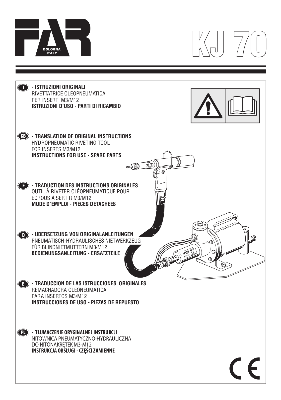 FAR KJ 70 Translation Of Original Instructions