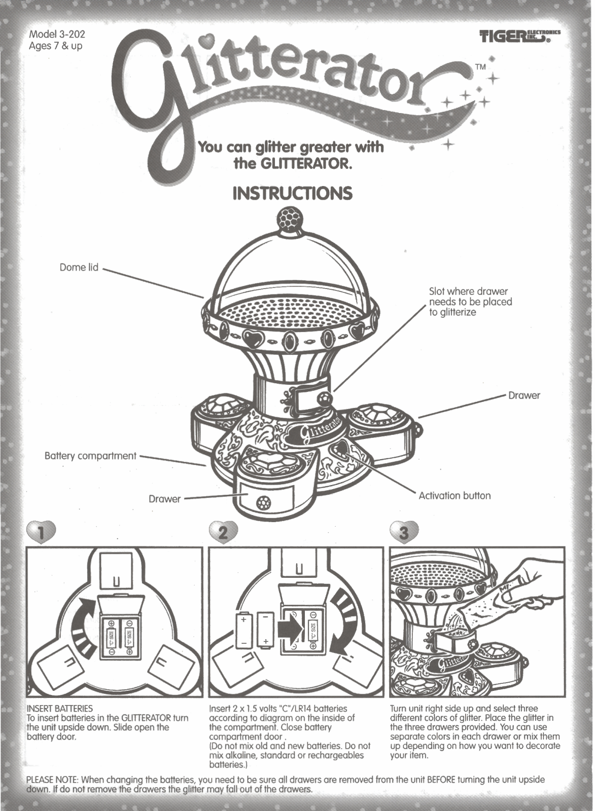 Hasbro GLITTERATOR User Manual - ManualMachine.com