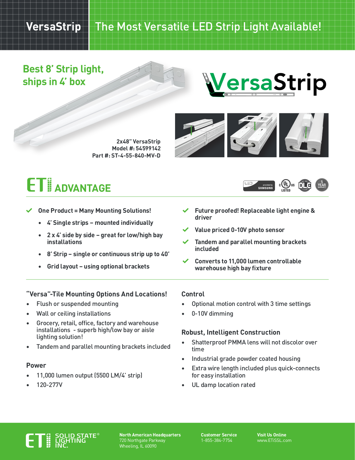 ETi Solid State Lighting TYIH1007 Specifications - ManualMachine.com