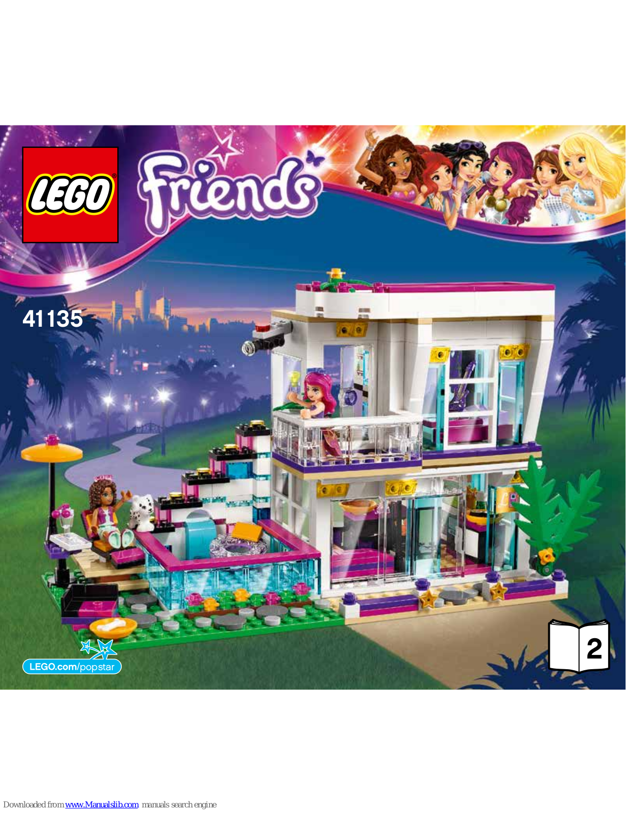 LEGO FRIENDS 41135 Building Instructions