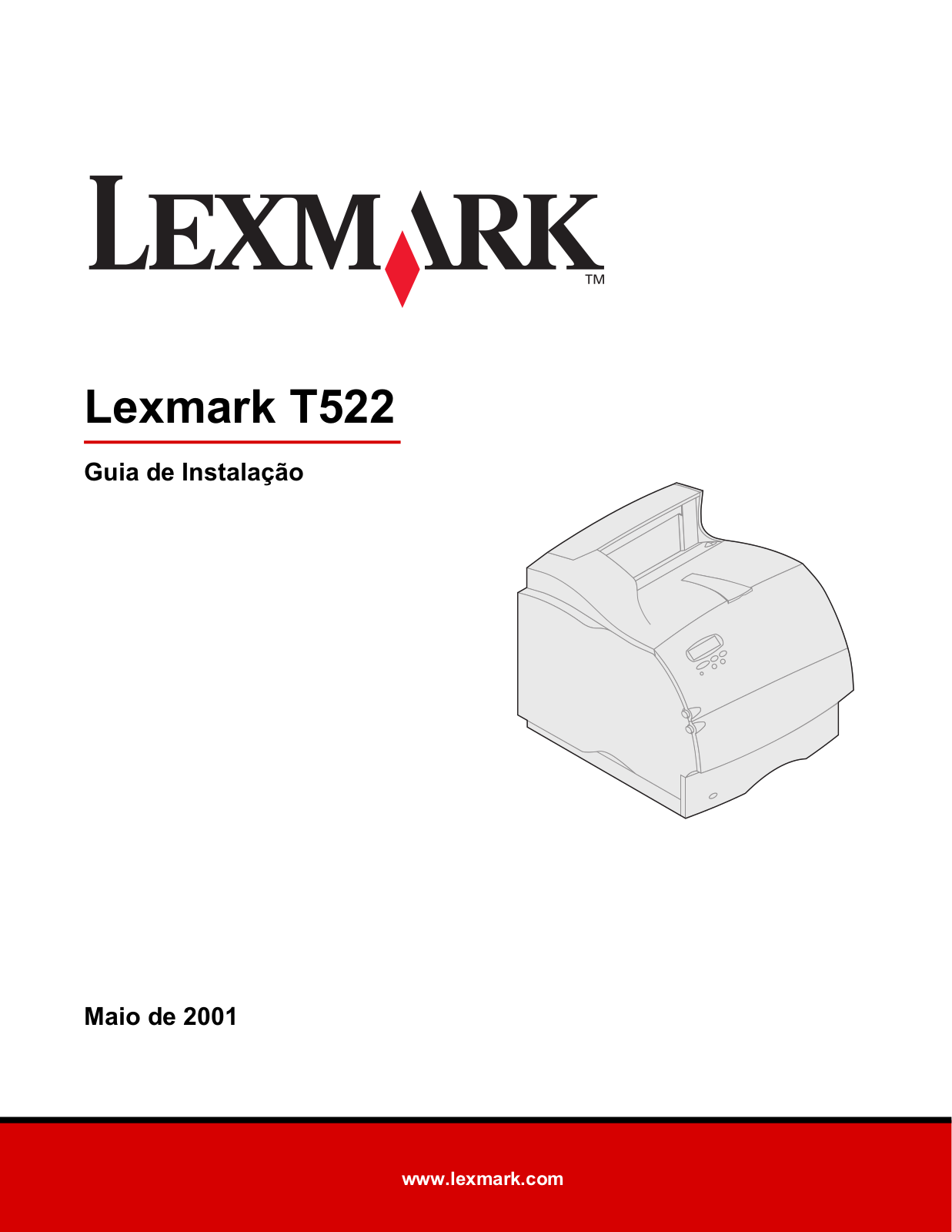 Lexmark T522 Installation Manual