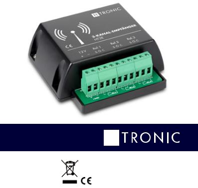 H-Tronic HT3E User guide