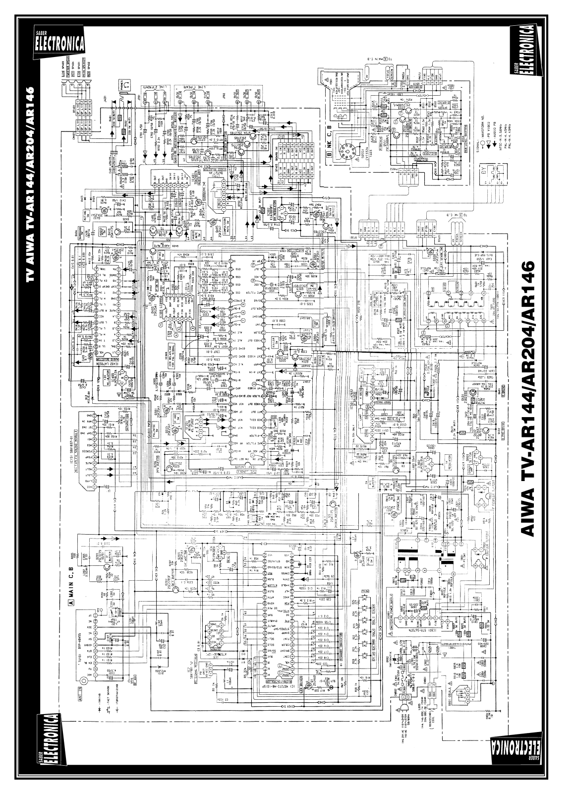 Aiwa TV AR144 Service Manual