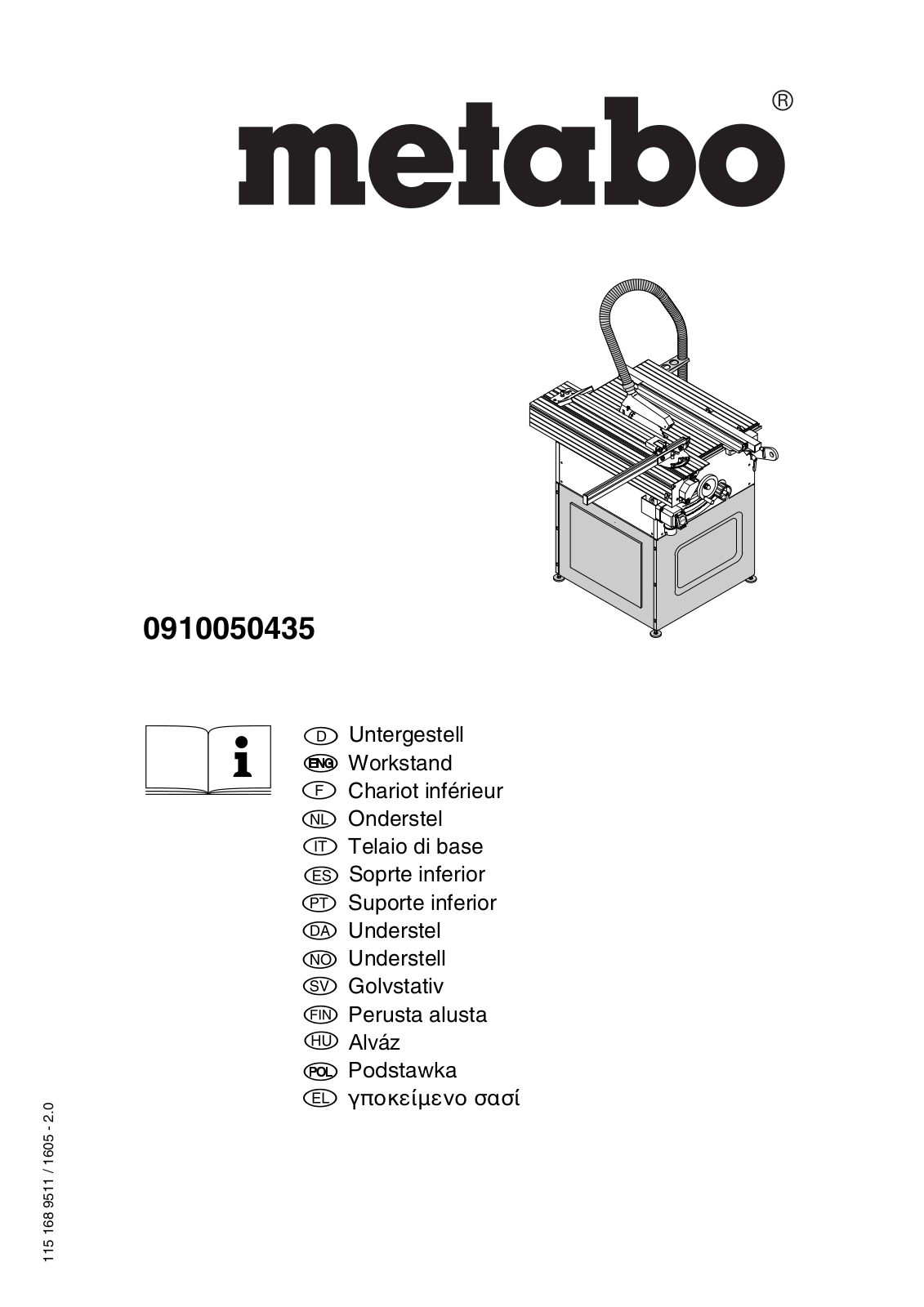 Metabo 0910050435 User guide - ManualMachine.com