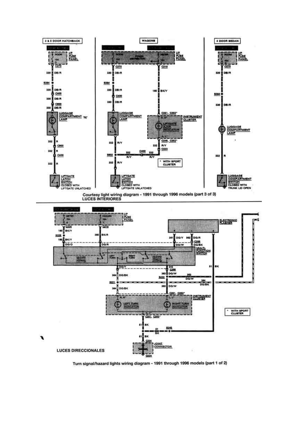 AUTOMECANICO Escort 24-48 fordesc25 Diagram