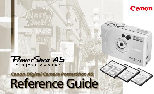 Canon PowerShot A5 User Guide