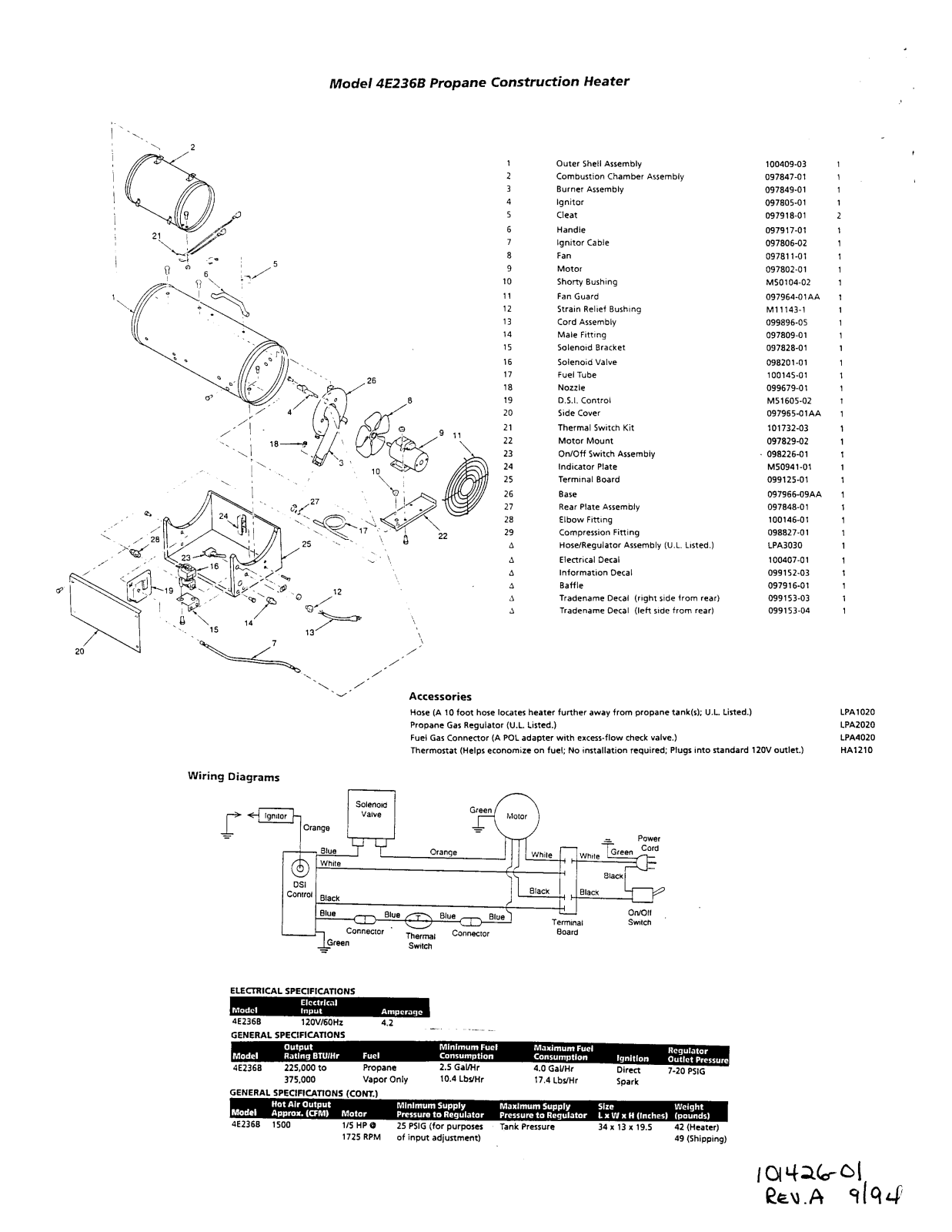 Desa Tech 4E236B Owner's Manual