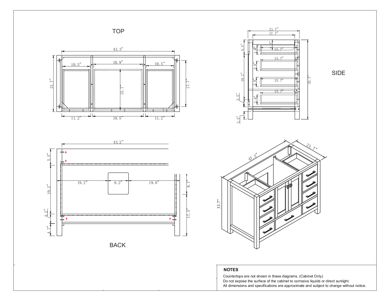 Red Barrel Studio W003728166 Specifications - ManualMachine.com