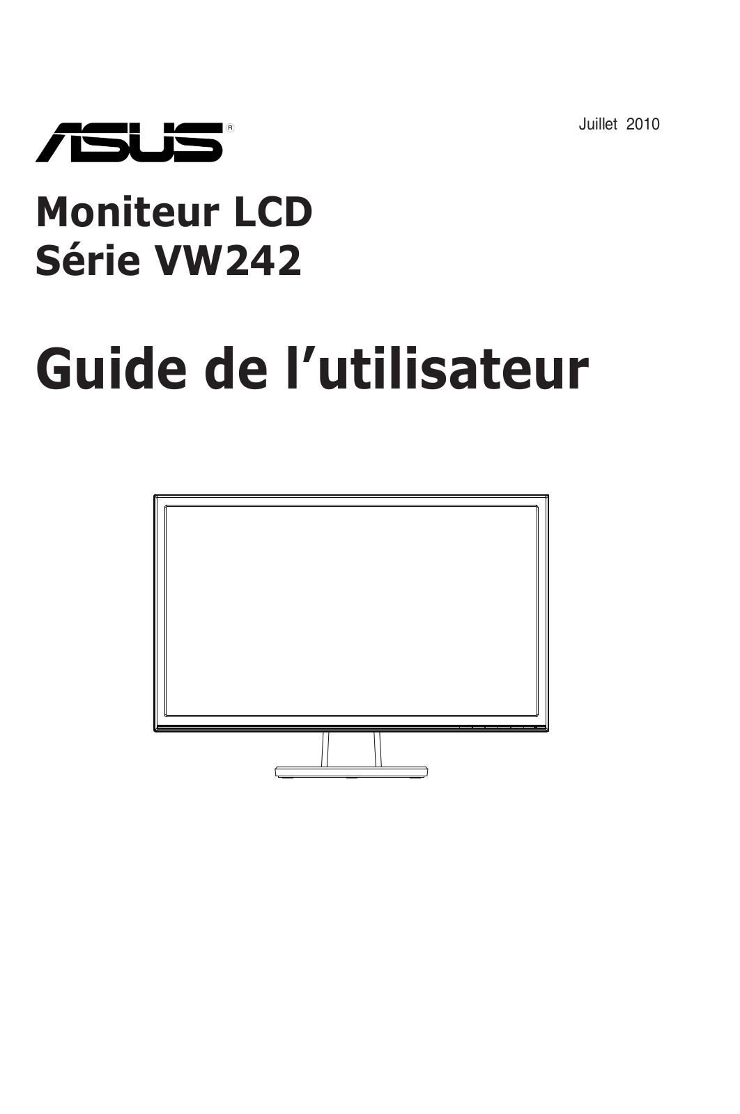 Asus VW242N, VW242D, VW242T, VW242H, VW242S User Manual