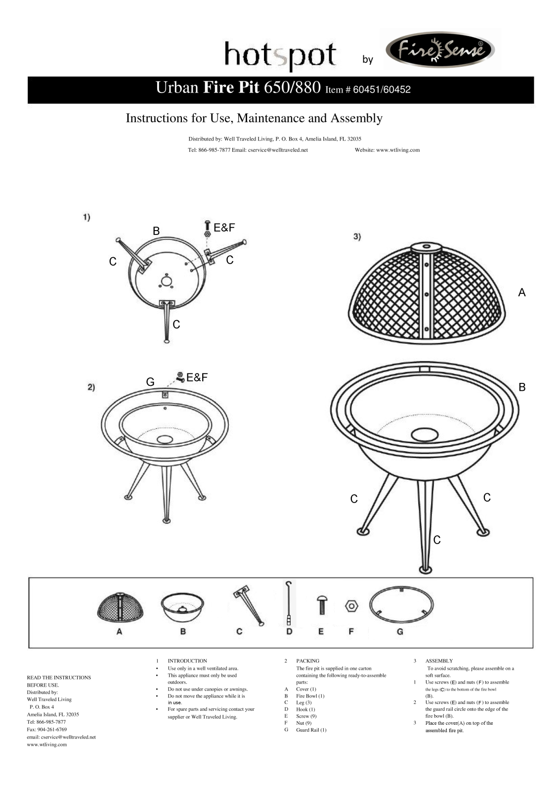 Firesense 880 User Manual