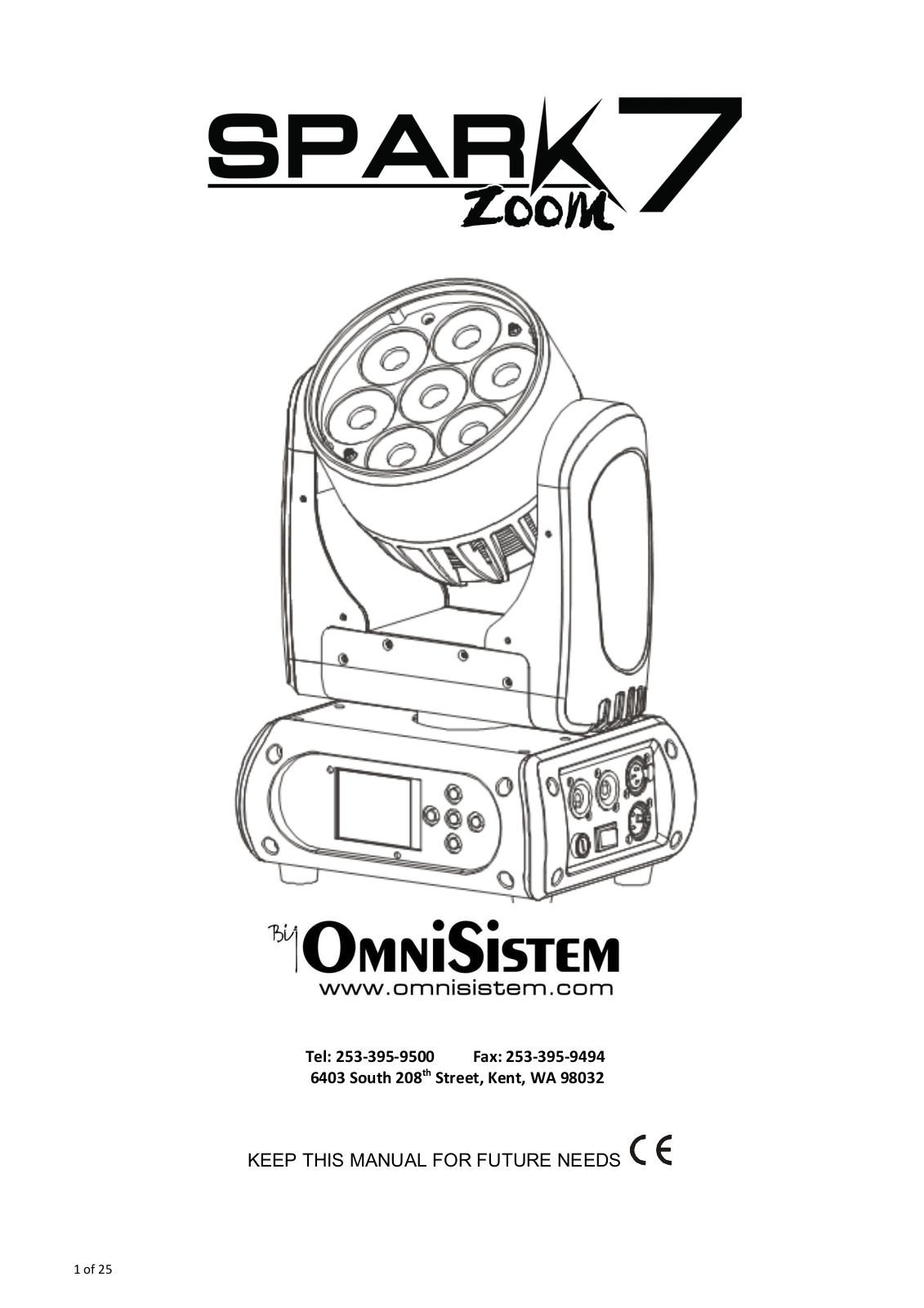 OmniSistem Spark 7 User Manual