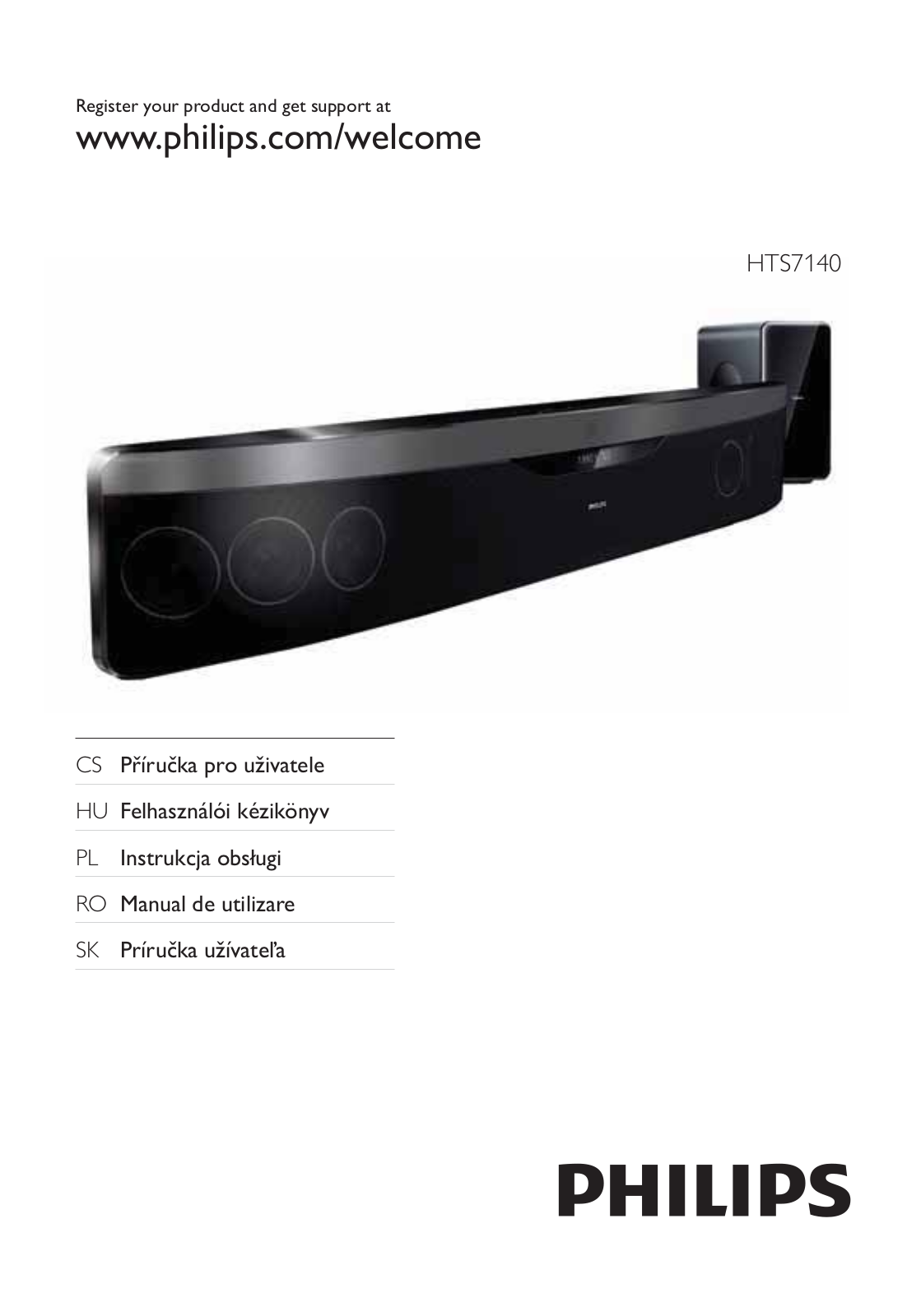 PHILIPS HTS7140 User Manual