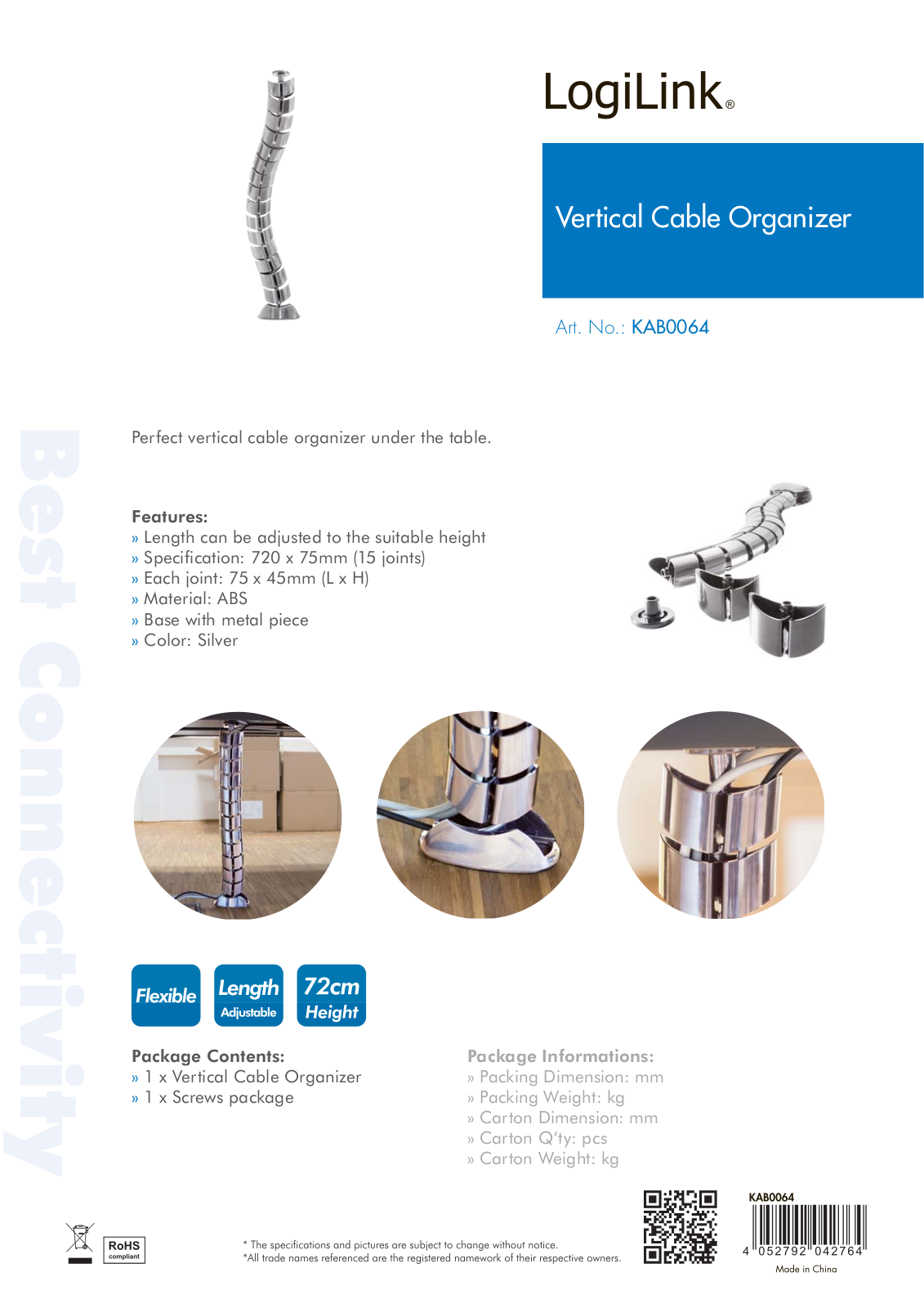 Logilink ISWT-CAN-72075 Datasheet - ManualMachine.com