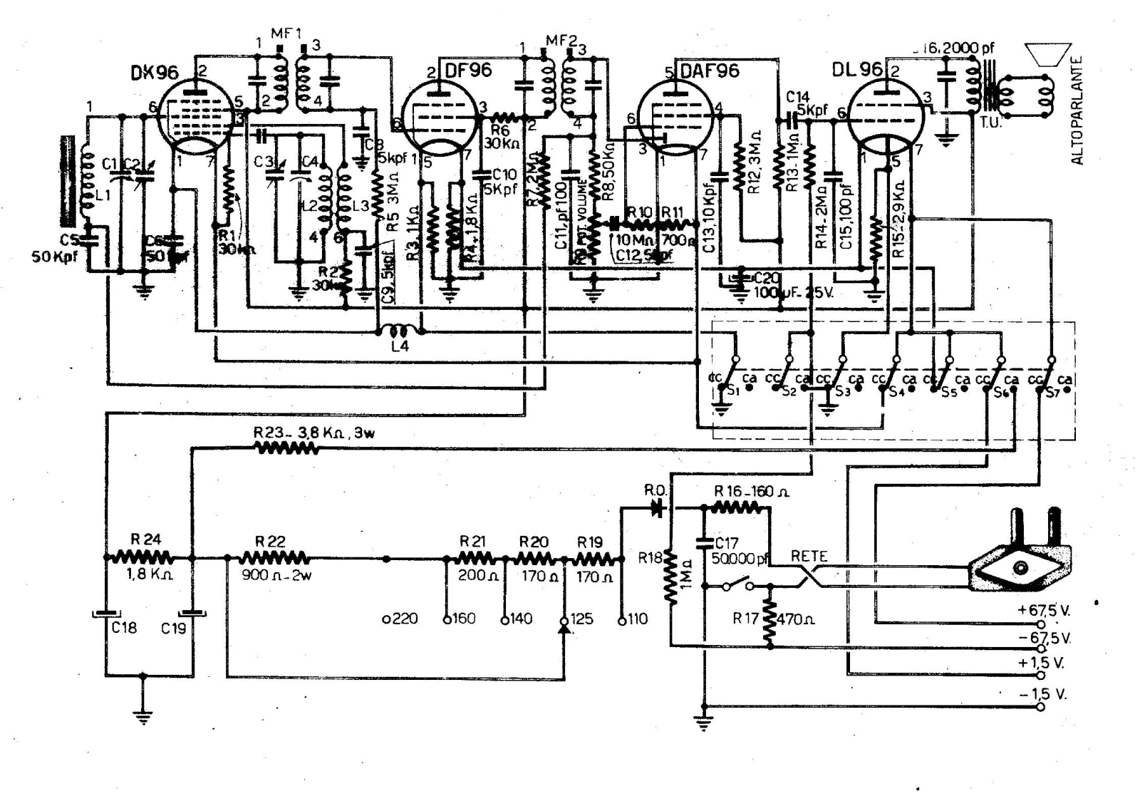 Kosmophon portatile schematic