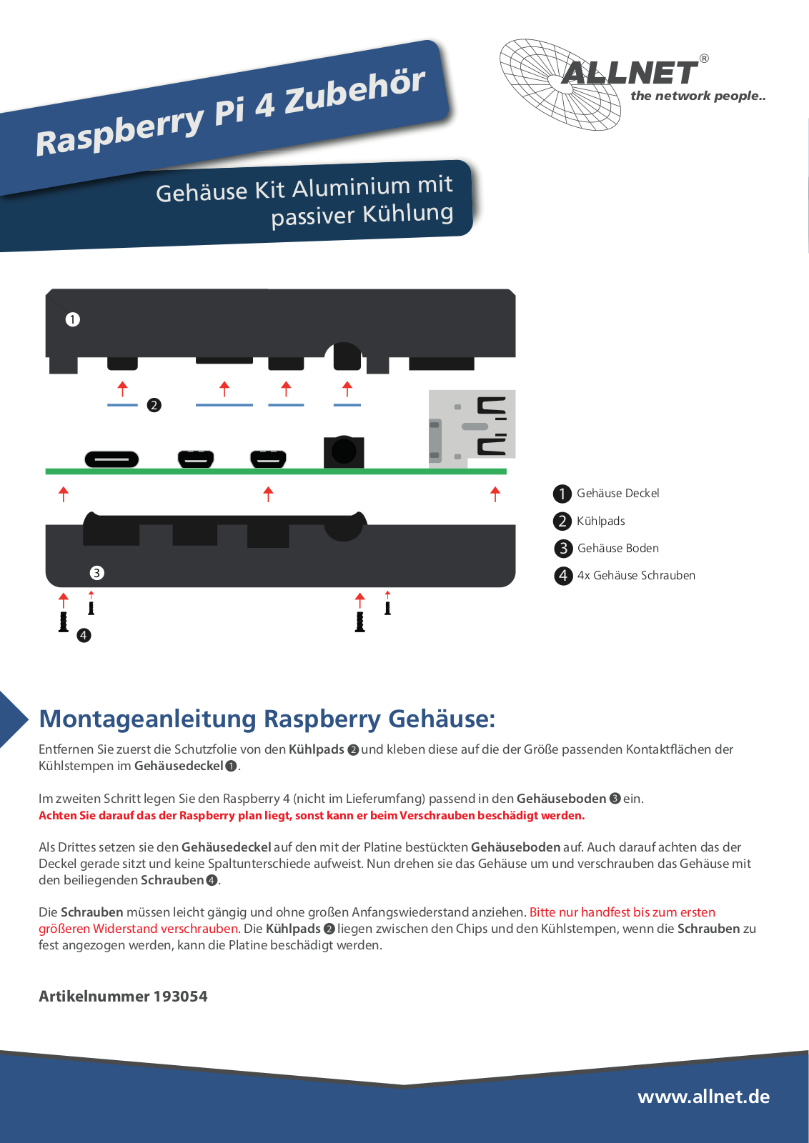Allnet 193054 User guide - ManualMachine.com