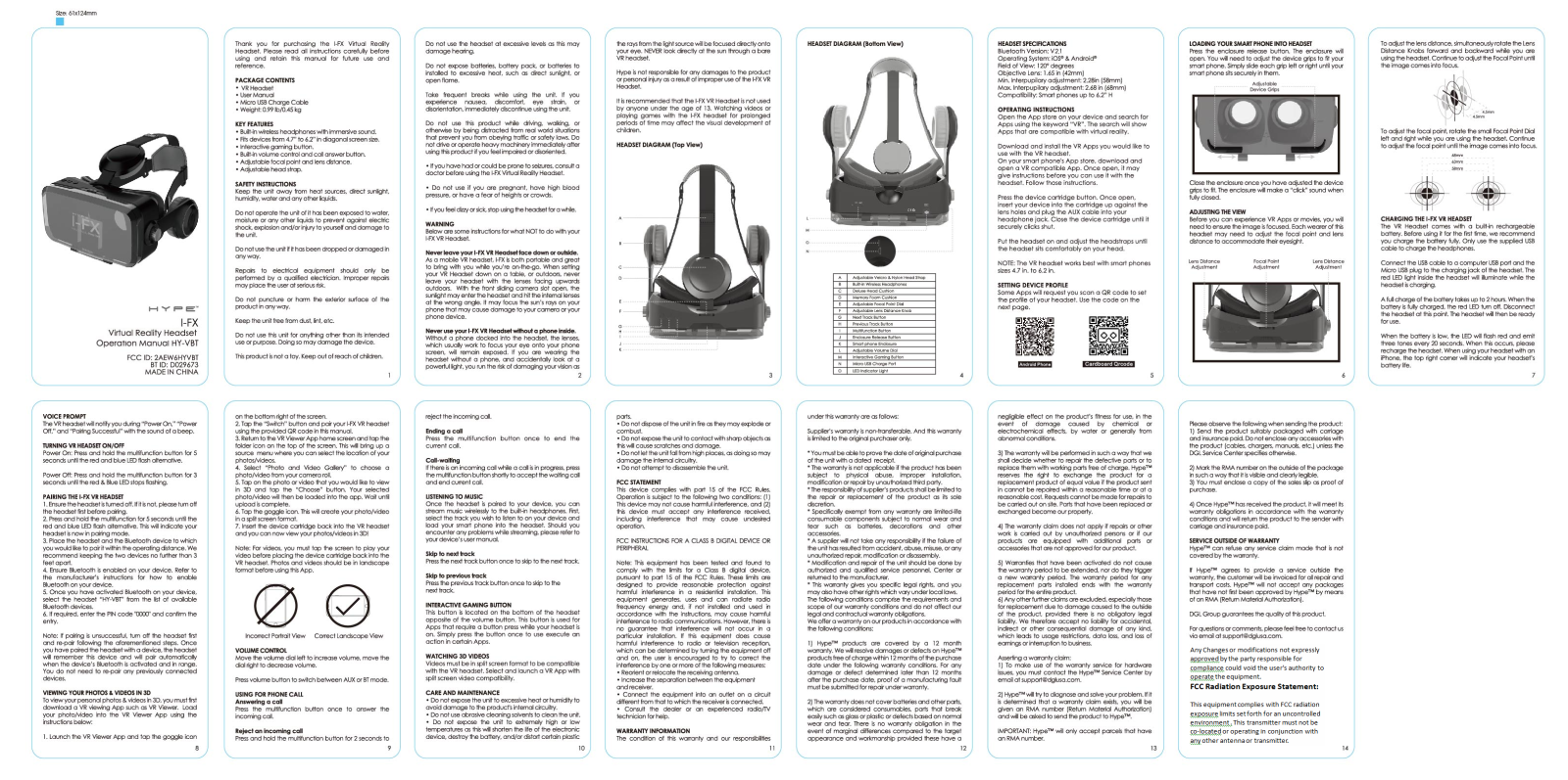 TESONIC HYVBT Users manual