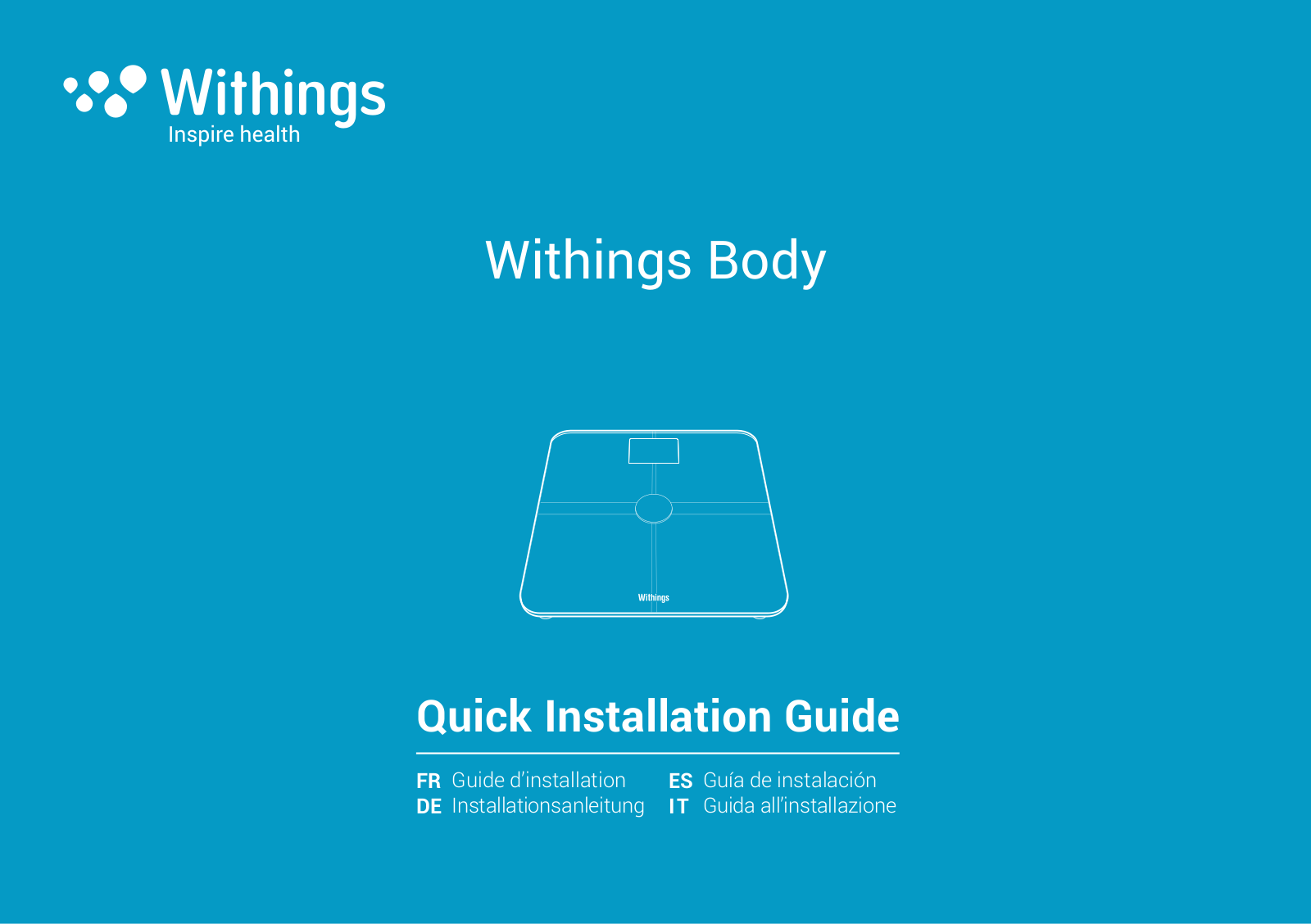 Withings WBS05 Users Manual